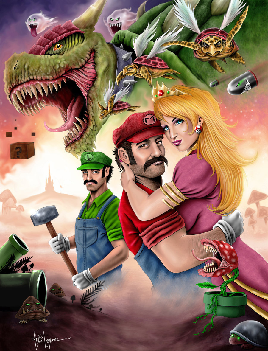 Mario Realisation Rampaged Reality